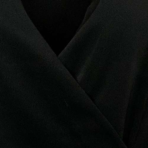 Linea by Louis Dell'Olio Wrapover Pullover Blouse Women's Top Sz 6 Black
