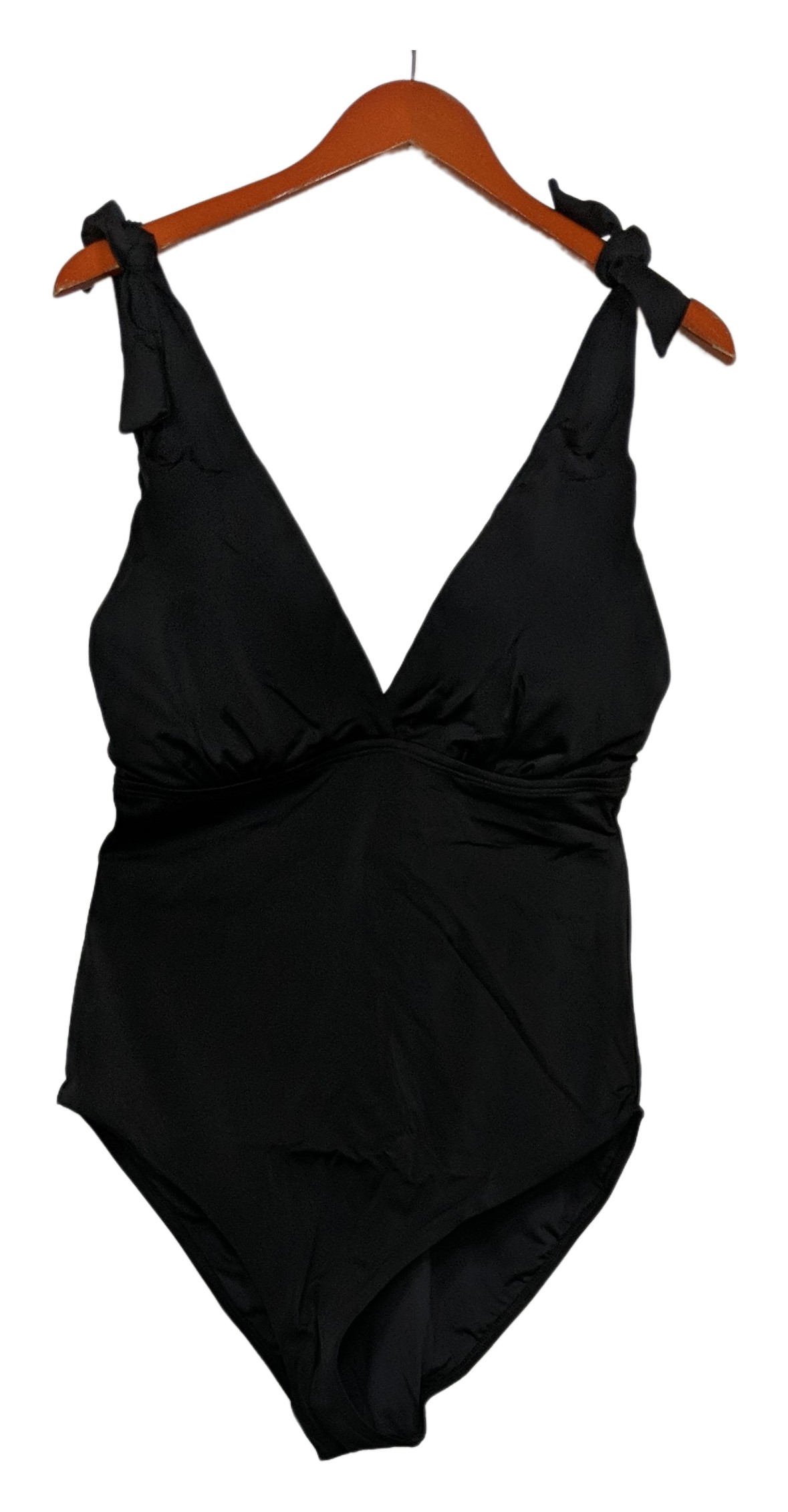 Kim Gravel x Swimsuits For All Tie Shoulder -Piece Suit Women's Swimsuit Black