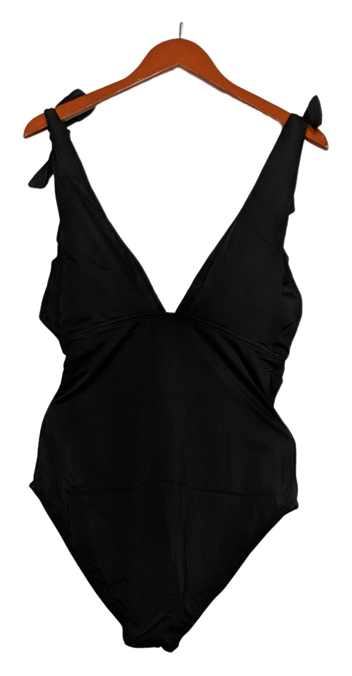 Kim Gravel x Swimsuits For All Tie Shoulder -Piece Suit Women's Swimsuit Black