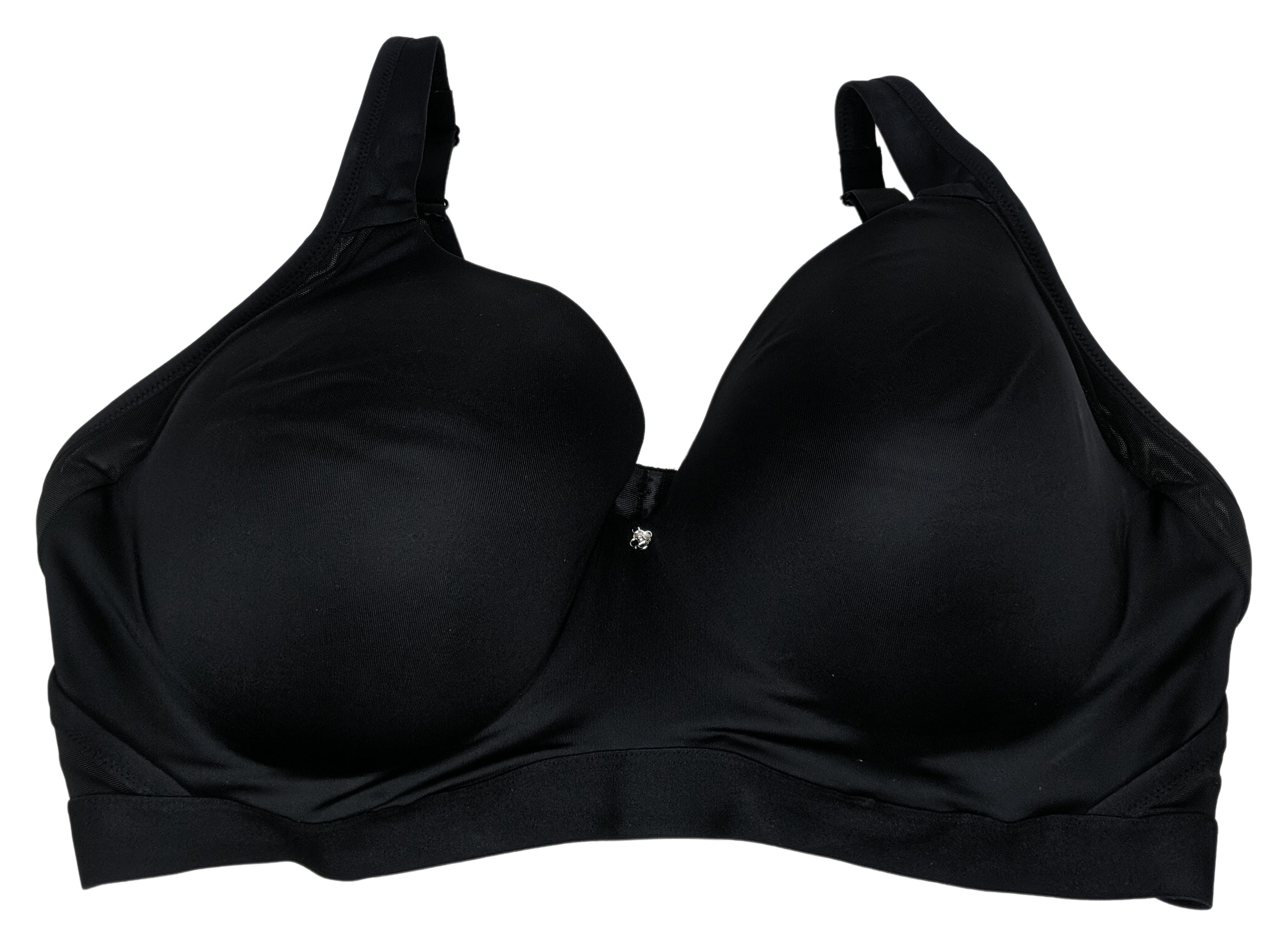 Breezies Natural Embrace Underwire Contour Women's Bra Sz 44DD Black