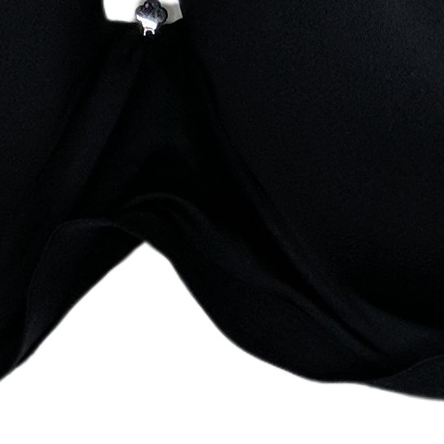 Breezies Women's Bra Sz 44DDD Natural Embrace Underwire Contour Black A285377