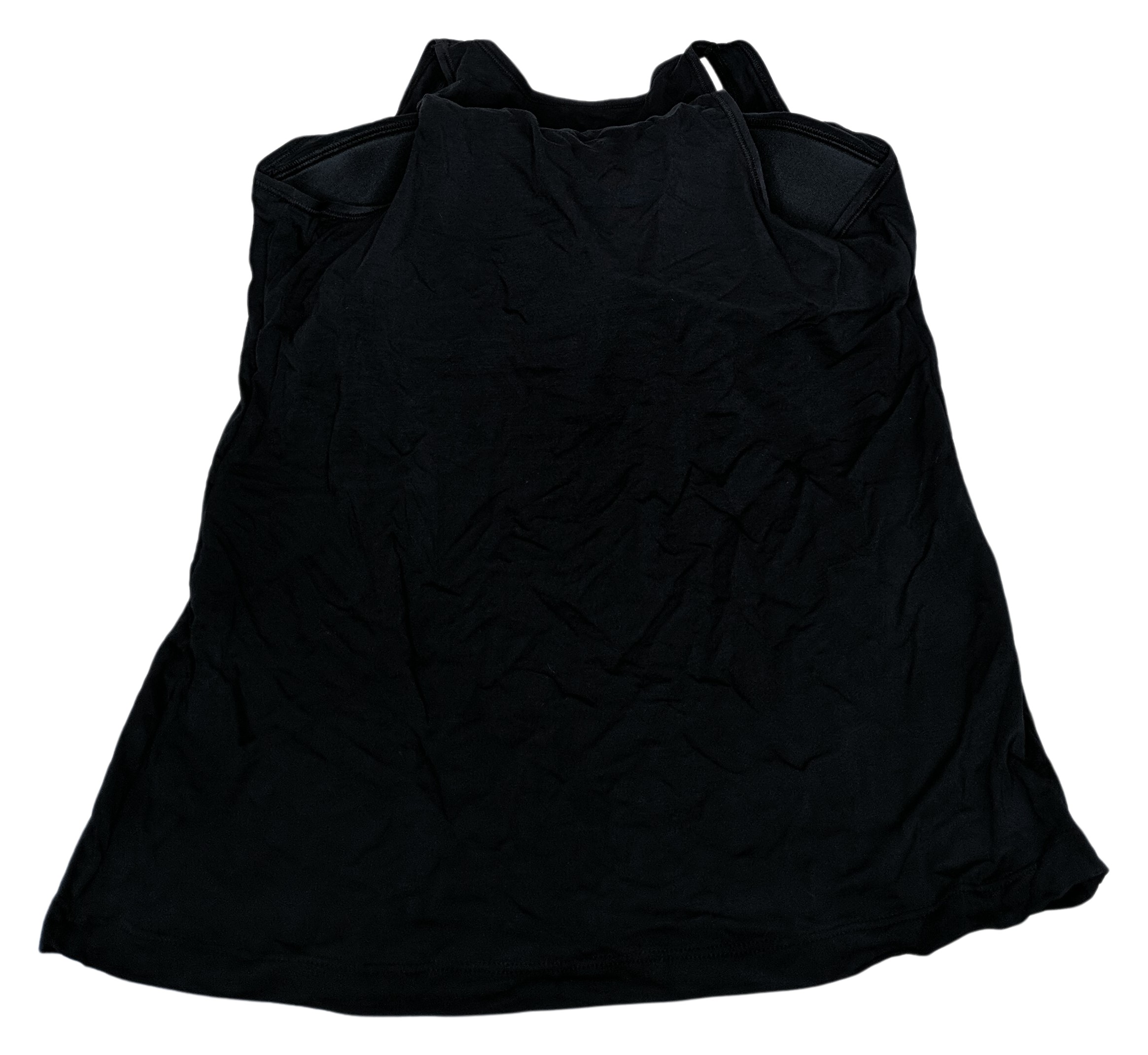 Cuddl Duds Women's Shaper Sz L Intimates Softwear Stretch Tank Black A273540