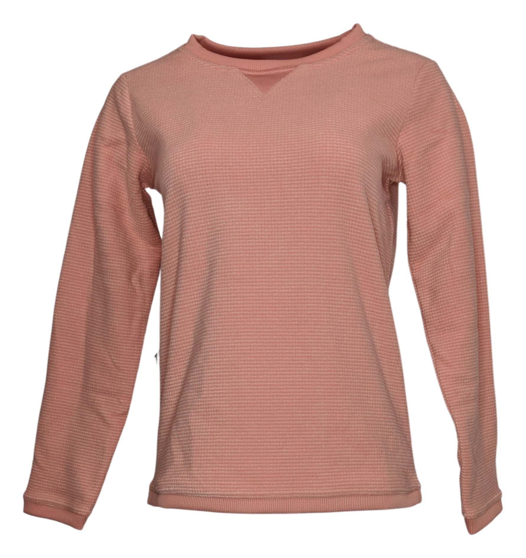 Denim & Co. Women's Top Sweater Sz 2XS (XXS) Pink