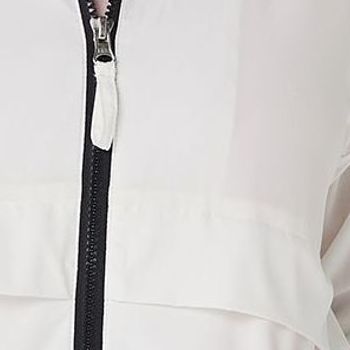 Nuage Women's Jacket Sz XS Insect Repellent Packable Zip-Front White A393598