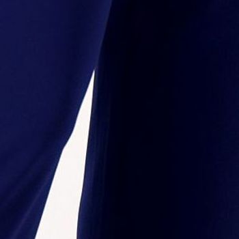Dennis Basso Women's Petite Pants PM Italia Knit Straight Leg Blue A556108