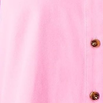 Joan Rivers Women's Top Sz XS Cotton Denim Shirt Horn Pink A568177