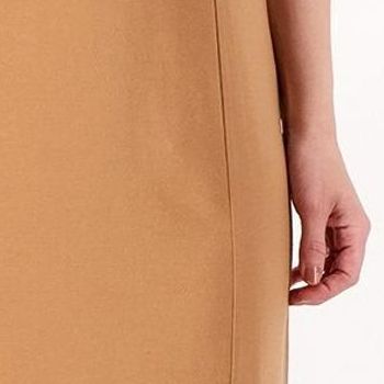 Isaac Mizrahi Live! Women's Petite Dress PL Essentials Slvless Brown A598226