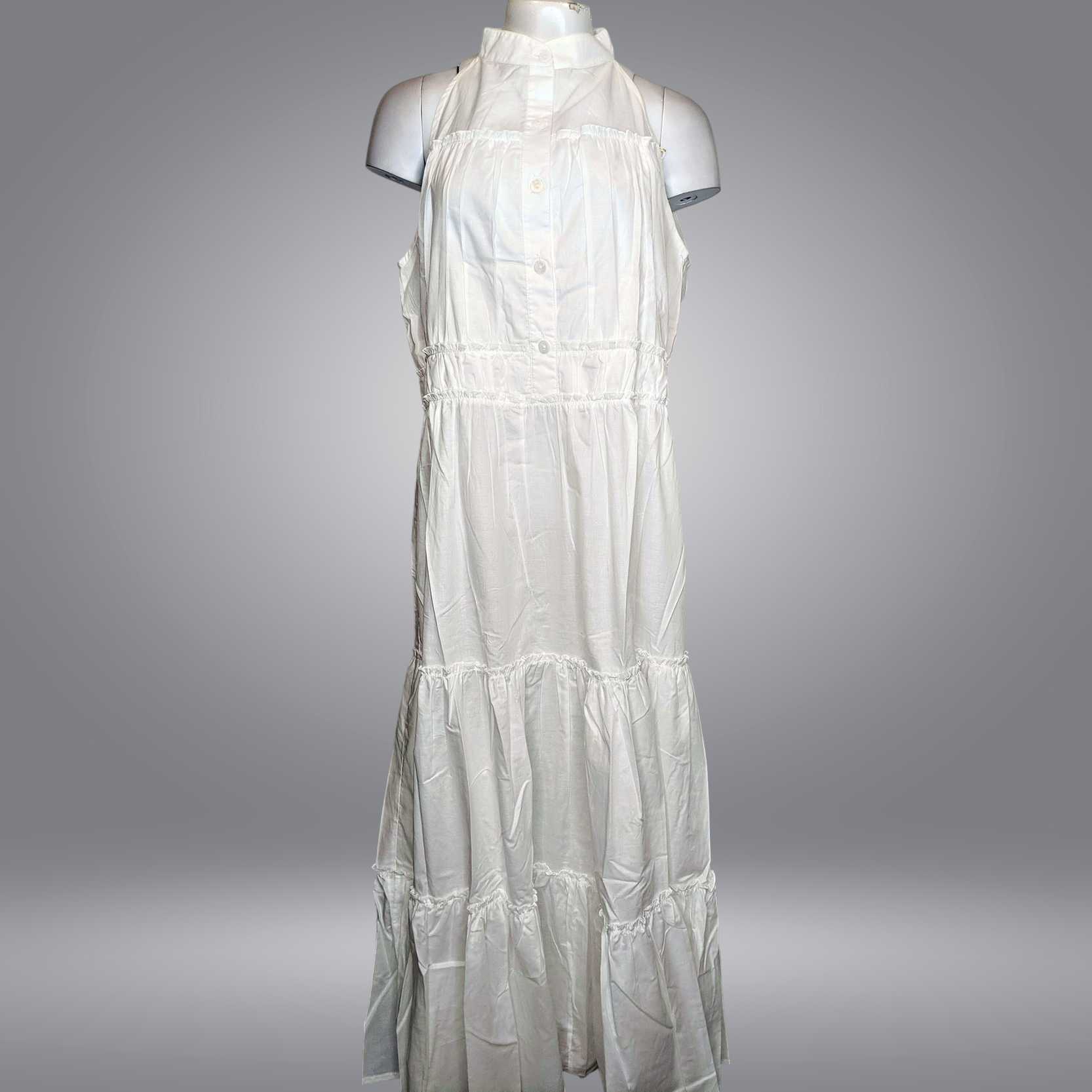 Angela Horton Women's Dress Sz XL Southampton Ivory