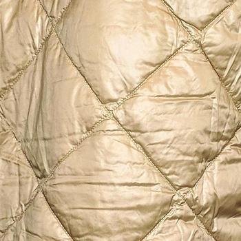 Arctic Expedition Women's Jacket Sz XL Diamond Quilted Nylon Beige A606475