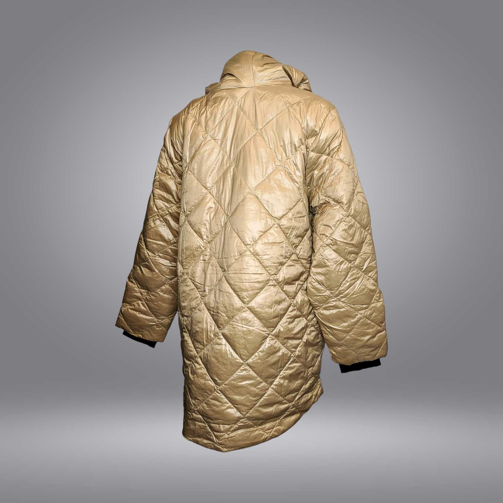 Arctic Expedition Women's Jacket Sz XL Diamond Quilted Nylon Beige A606475