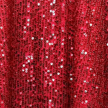 Belle by Kim Gravel Women's Top Sz 3XL Jingle Belles Sequin Front Red A623297