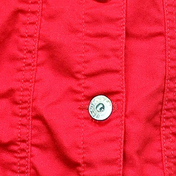 Belle by Kim Gravel Women's Jacket Sz 8 Classic Jean Red A587917