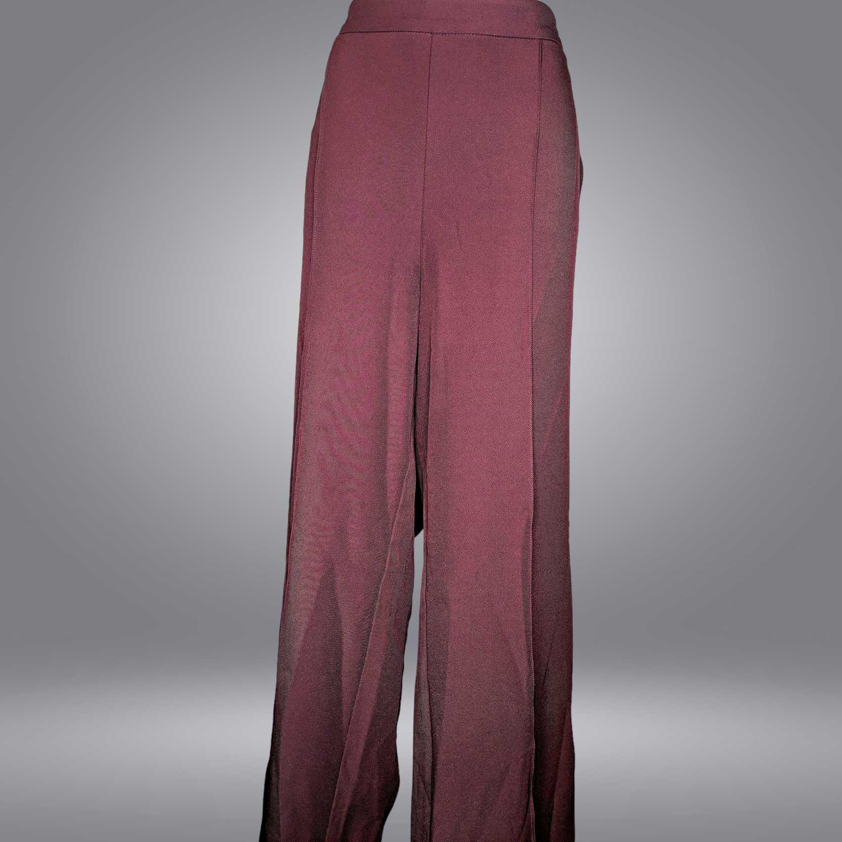 Isaac Mizrahi Live! Women's Plus Sz Pants 20W Tall Forever Twill Red A612247