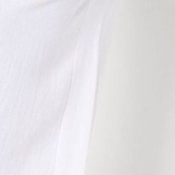 Susan Graver Women's Plus Sz Pants 2X Pure Reg Linen Blend Crop Ivory A487770