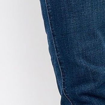 Denim & Co. Women's Petite Pants 22P Easy Stretch Fit Crop Jean Blue A611670