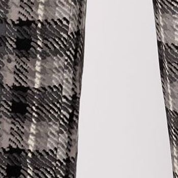 Isaac Mizrahi Live! Women's Petite Pants 3XP Printed Knit Scuba Gray A620691