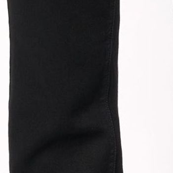 Susan Graver Women's Pants Sz 10 Reg Embellished Pocket Bootcut Black A624054