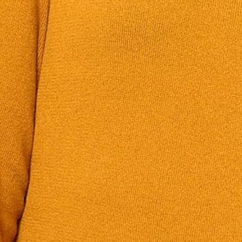 Denim & Co. Women's Top Plus Sz Sweater 3X Round Neck Long Sleeve Orange A624148