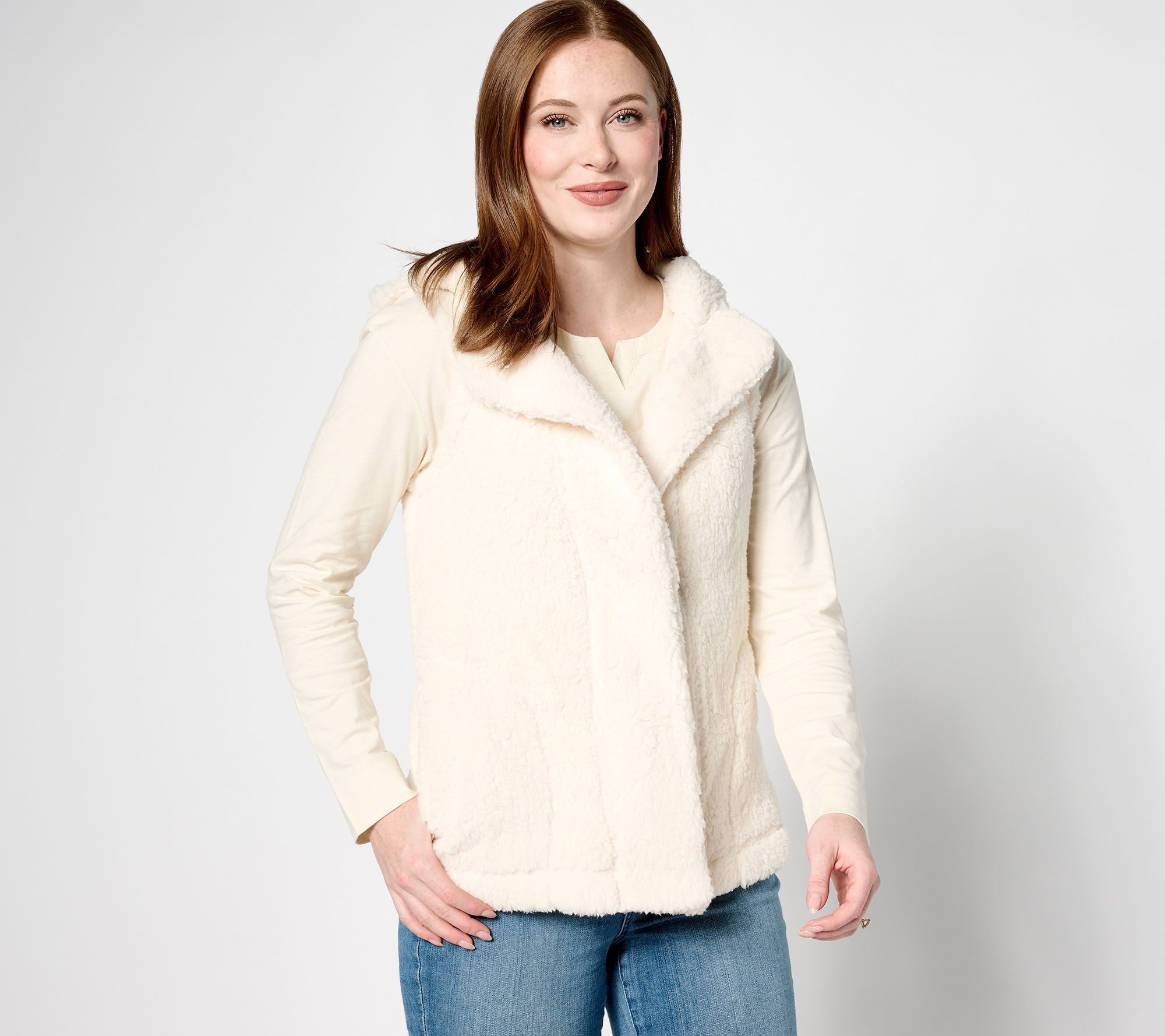 Koolaburra by Ugg Women's Jacket Sz XL Brushed Back Sherpa Cozy Brown A625572