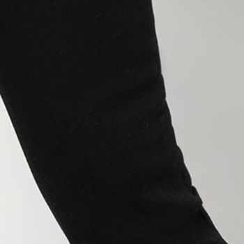 Denim & Co. Women's Pants Sz 4 Tall Easy Stretch slim Leg Jean Black A630344