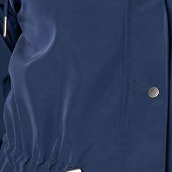 Susan Graver Women's Petite Jacket PL Water Resistant Blue A634601