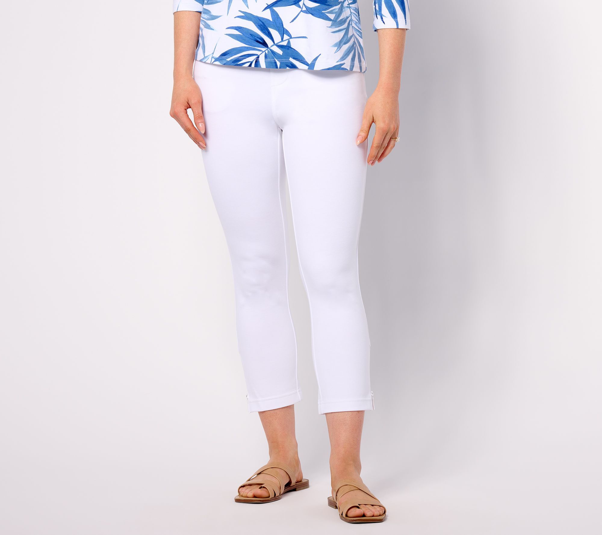 Belle by Kim Gravel Reg Coastal Crop Perfect Ponte Hose - Bild 6 von 6