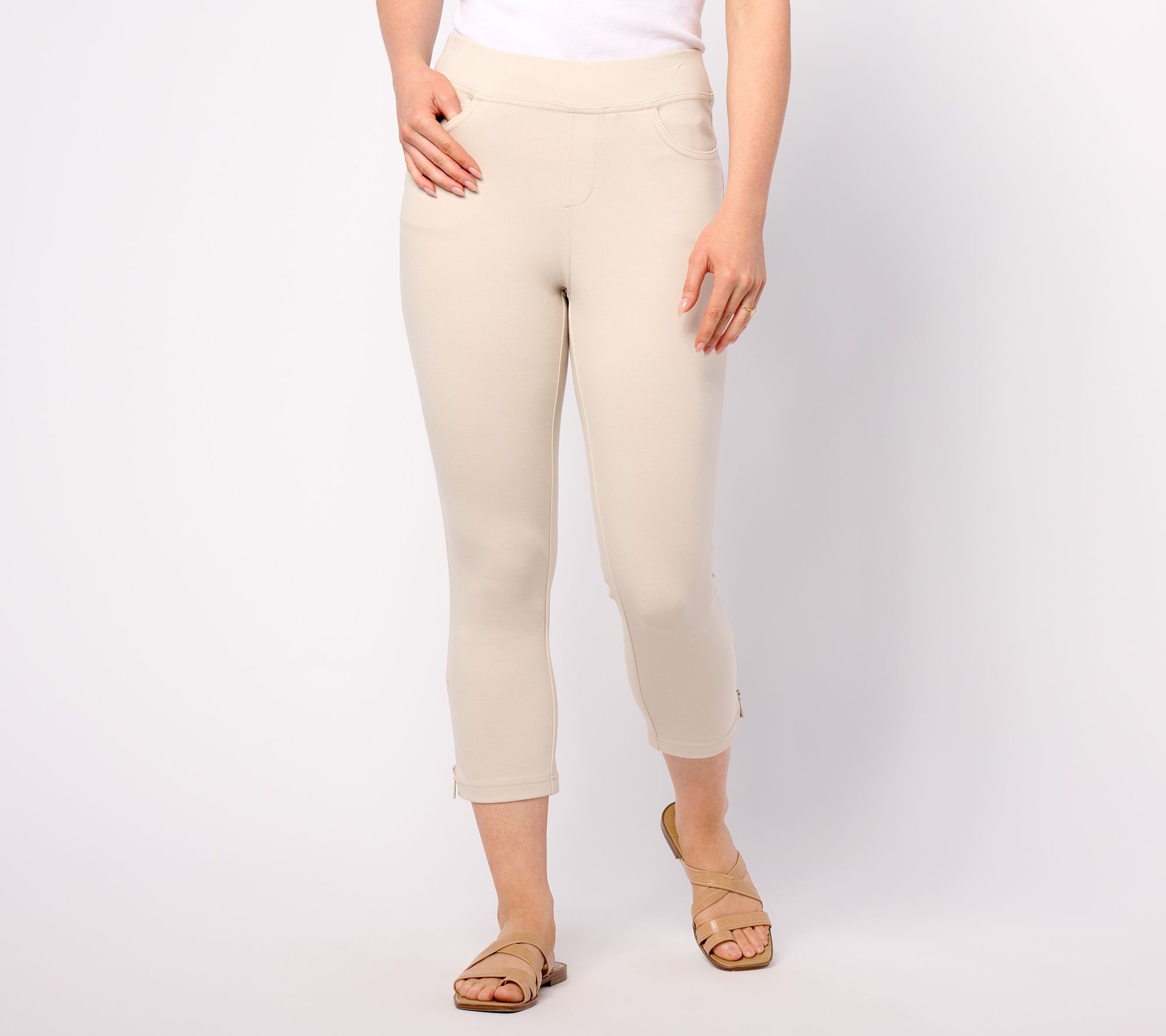 Belle by Kim Gravel Reg Coastal Crop Perfect Ponte Hose - Bild 5 von 6