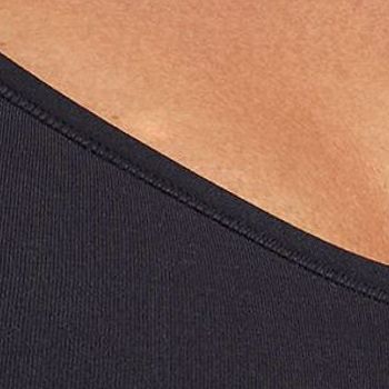 Cuddl Duds Women's Bra Sz M Intimates Modal Seamless Wirefree Black A641855