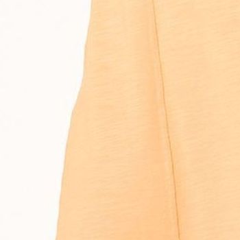 Anybody Women's Petite Dress PL Slub Knit Dip Dye Shibori Midi Orange A644723