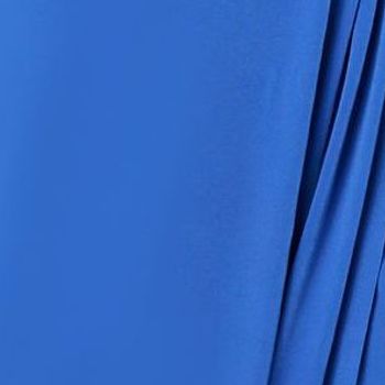 Susan Graver Women's Dress Sz XS Regular Liquid Knit Faux Wrap Blue A646282