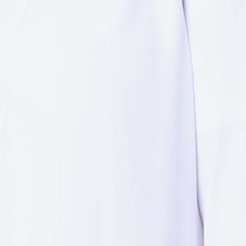 Susan Graver Women's Top Sweater Sz M Liquid Knit Sleeve Shrug White A647440