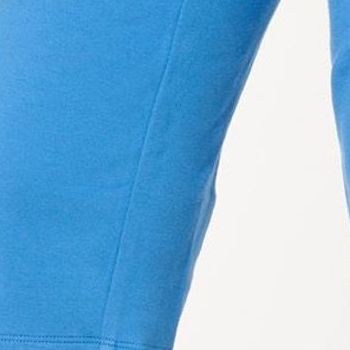 Denim & Co. Women's Petite Pants PL Beach French Terry Skimmer Blue A647753