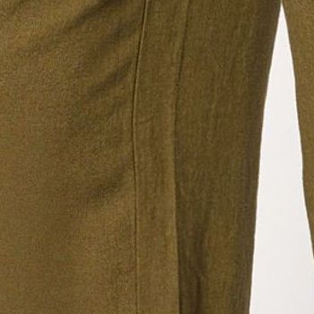 Peace Love World Women's Pants Sz L Boheme Cargo Linen Green A647952