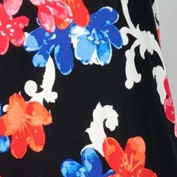 Women with Control Women's Skirt Sz L Regular Printed Como Multi-colored A648370