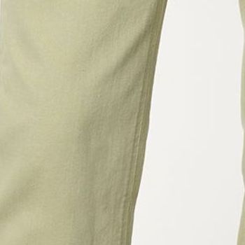 Denim & Co. Women's Pants Sz 12 Easy Straight Leg Raw Hem Crop Brown A654851