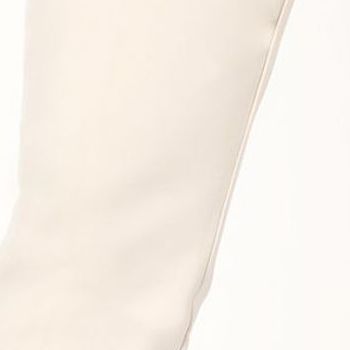 Susan Graver Women's Pants Sz 2XL Tall Tailored by Smart Ponte White A655630