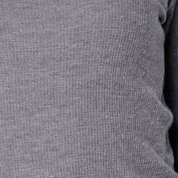 Maya J Women's Top Sz M Base Layers Cozy Thermal Long Medium Grey Heather A667642