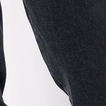 SUNNYLiFE Women's Petite Pants 2XP Denim & Co. Original Waist Side Black A670814
