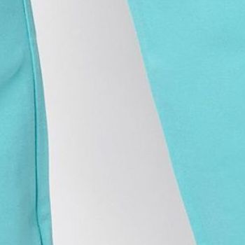 Belle by Kim Gravel Women's Pants Sz 6 Ponte Wide Hem Resort Crop Blue A679959