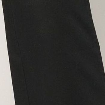 Belle by Kim Gravel Women's Petite Pants 14P TripleLuxe Twill Wide Black A680148