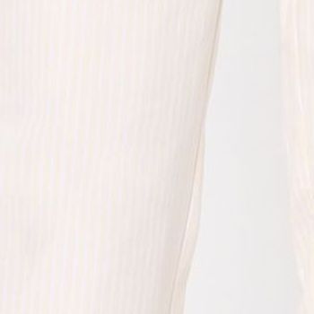 Lusome Women's Plus Sz Pants 2X Striped Pull-On Ankle Pant White A680689