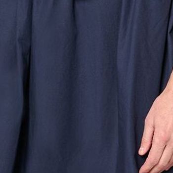 Me by Jennie Garth Women's Dress Sz M Regular Palmetto 100% Cotton Blue A682127