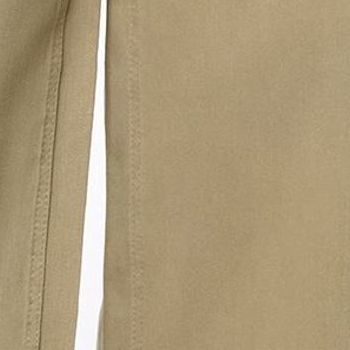 Fashion Women's Petite Pants 6P Wide Leg Linen Denim Green A683341