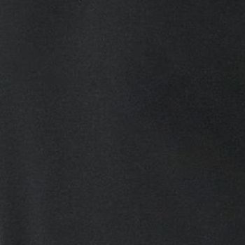 Fashion Women's Top Sz S French Terry V-Neck with Floral Soutache Black A685293