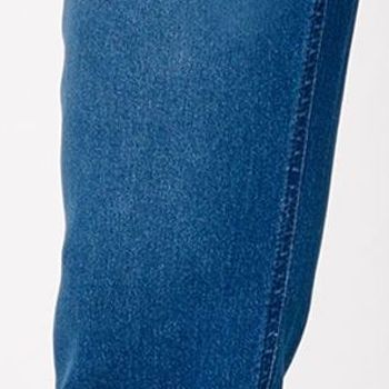 Denim & Co. Women's Petite Pants 12P Indigo Classic Slim Straight Blue A687459
