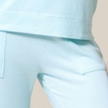 Fashion Women's Set Sz XL Dream Relaxed V-Neck & Capri Lounge Blue A687654