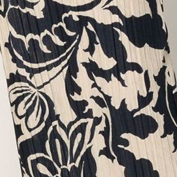 Fashion Women's Pants Sz M Printed Pleated Knit Wide-Leg Multi-colored A692183