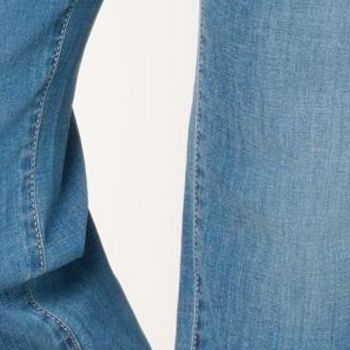 NYDJ Women's Pants Sz 0 Relaxed Piper Crop Jean Blue A693870