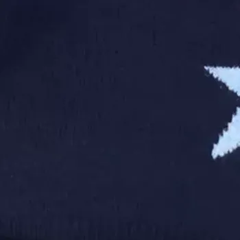 Vince Camuto Women's Top Sweater Sz M Cozy Crewneck Star-Print